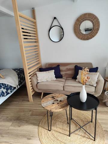 Gîte pour 2 personnes, avec terrasse à Quéven