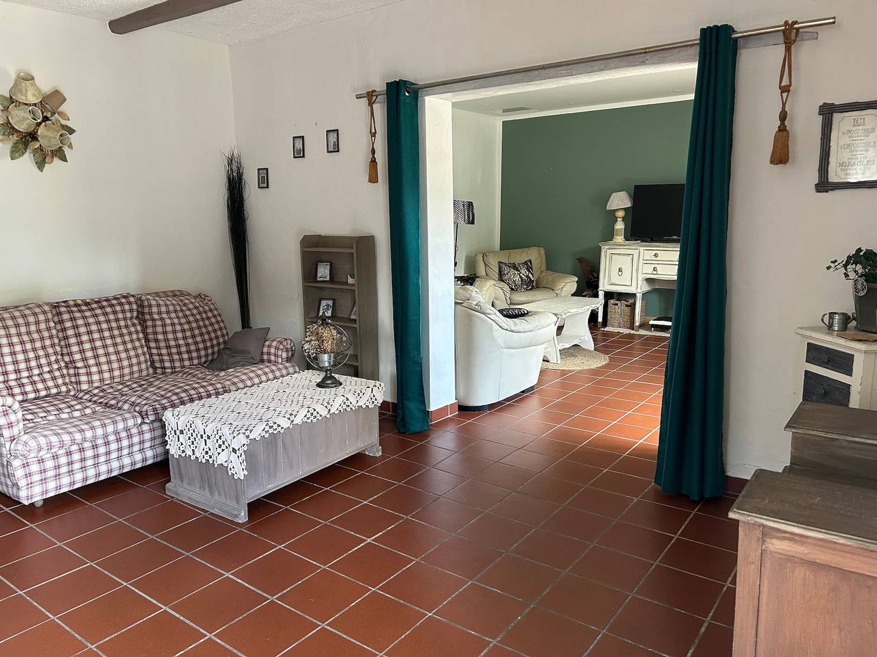 Komplettes Anwesen Les Hiboux mit beheiztem Pool und Festsaal in Cléguérec, Pontivy und Umgebung