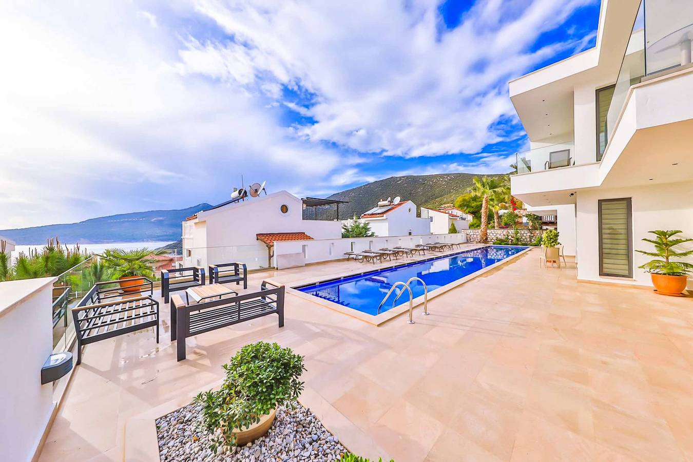 Villa für 12 Personen mit Terrasse in Kaş, Provinz Antalya