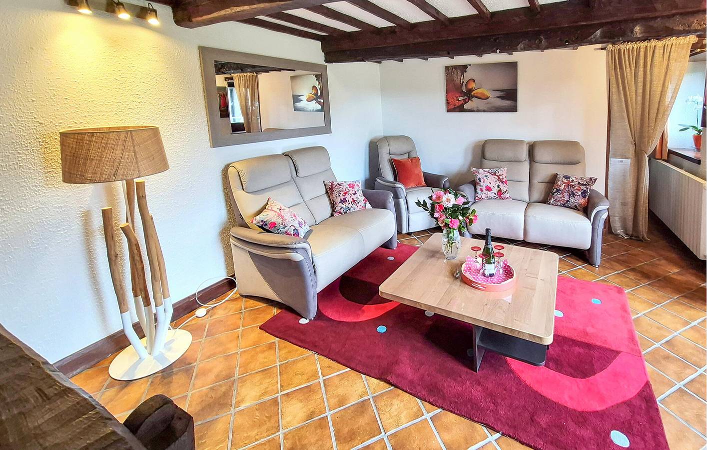 Charmant appartement de deux chambres avec jardin près du centre de Pléhédel in Pléhédel, Côte de Goëlo