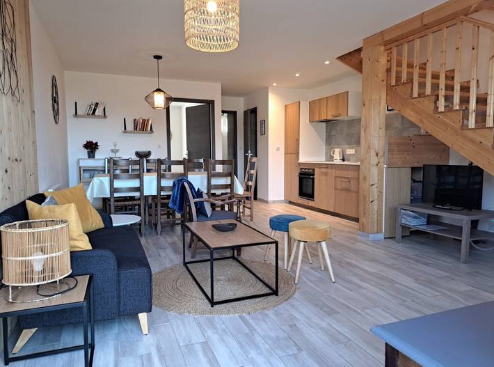 Gîte pour 5 personnes, avec terrasse et jardin