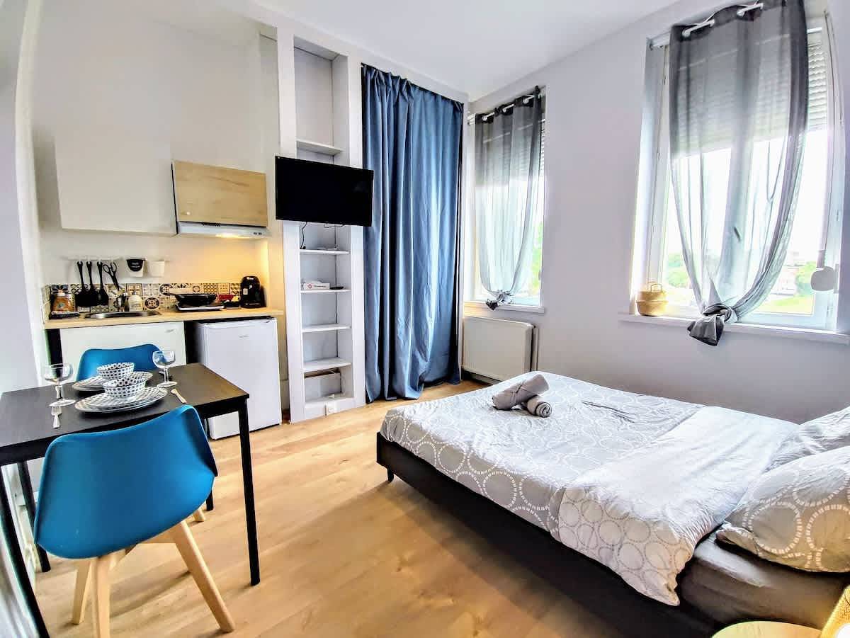 Appartement entier, Appartement de vacances pour 2 personnes in Roubaix, Région de Lille