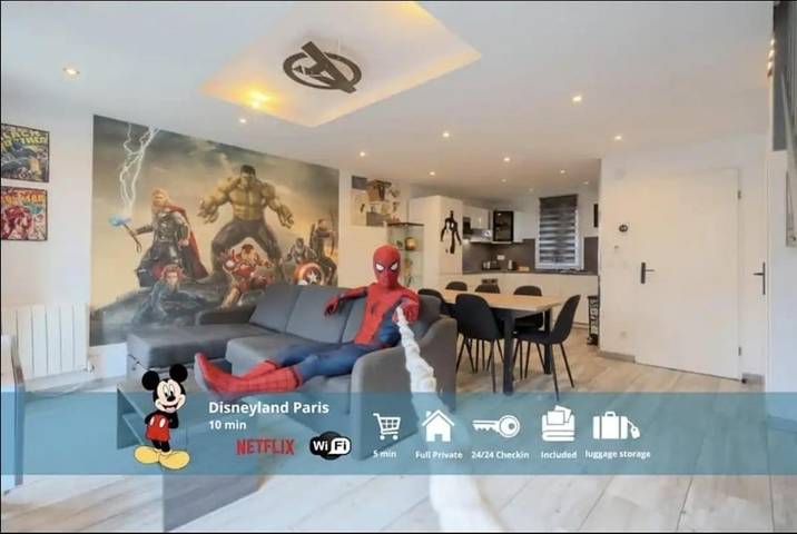 Maison d’hôte pour 7 personnes, avec terrasse et jardin