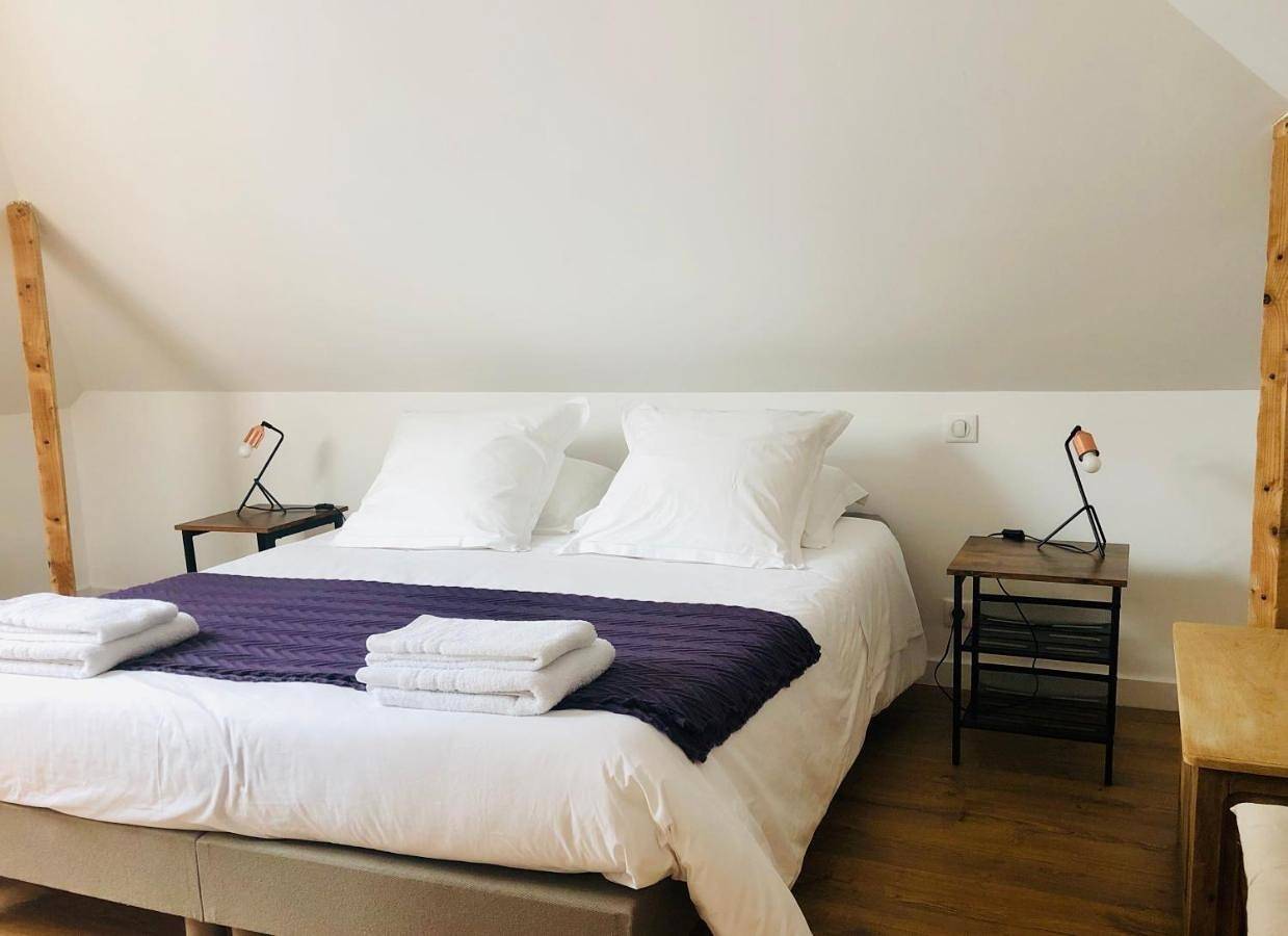 Family Room with Private Bathroom in Audierne, Côte de Cornouaille