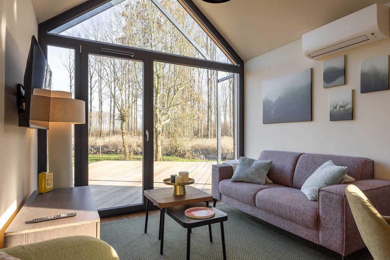 Blockhütte für 4 Personen mit Garten in Oud Ade, Südholland