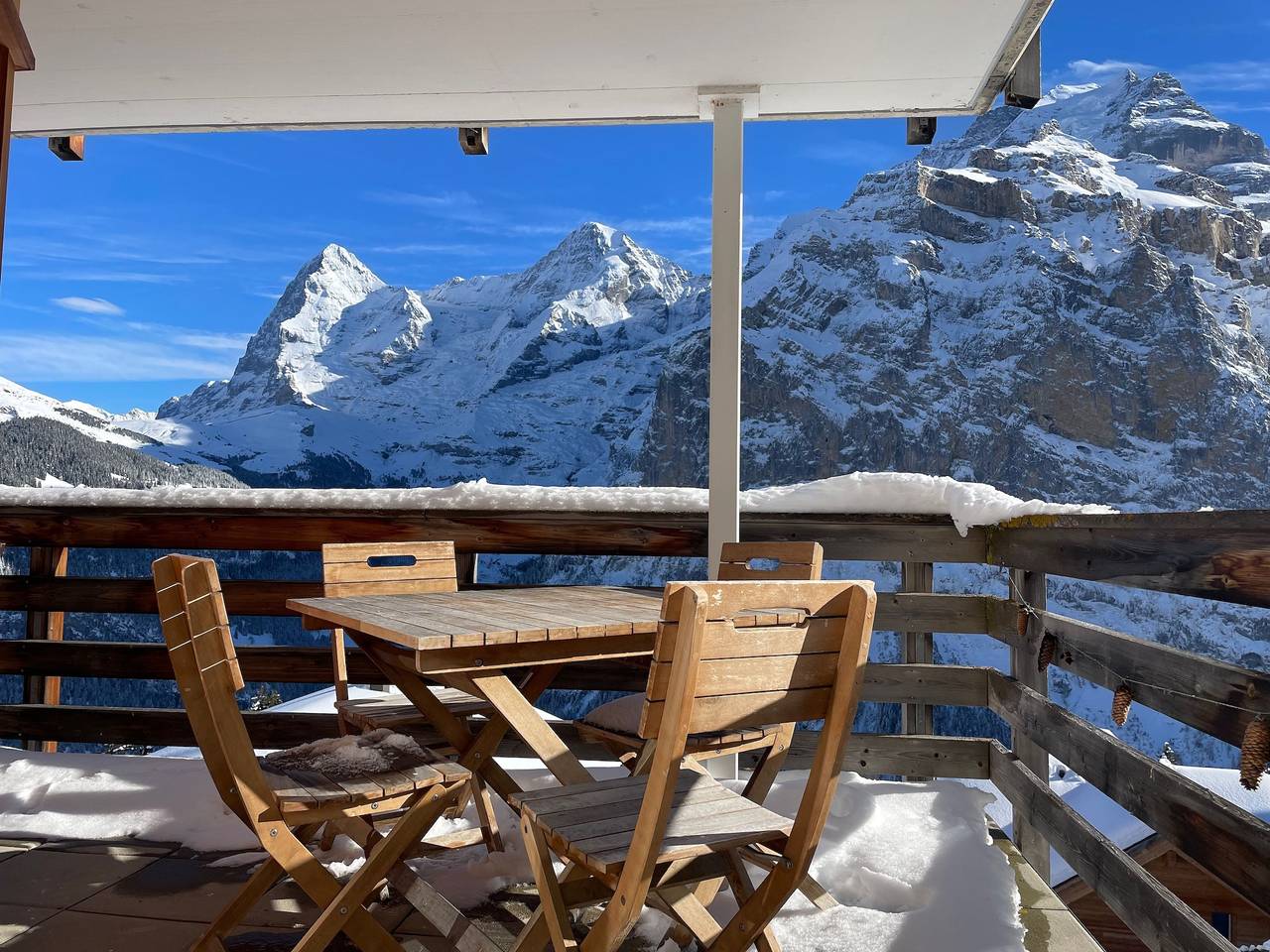 Ganze Ferienwohnung, Nollen 6-Bett-Wohnung in Lauterbrunnen, Grindelwald und Umgebung