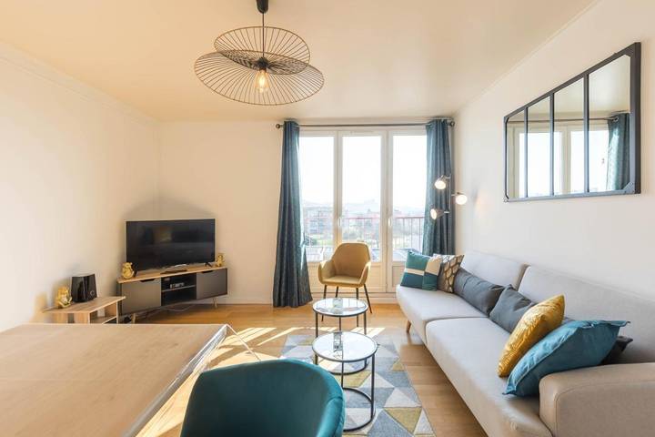 Appartement de vacances pour 10 personnes, avec balcon et vue dans la Sarthe - 3