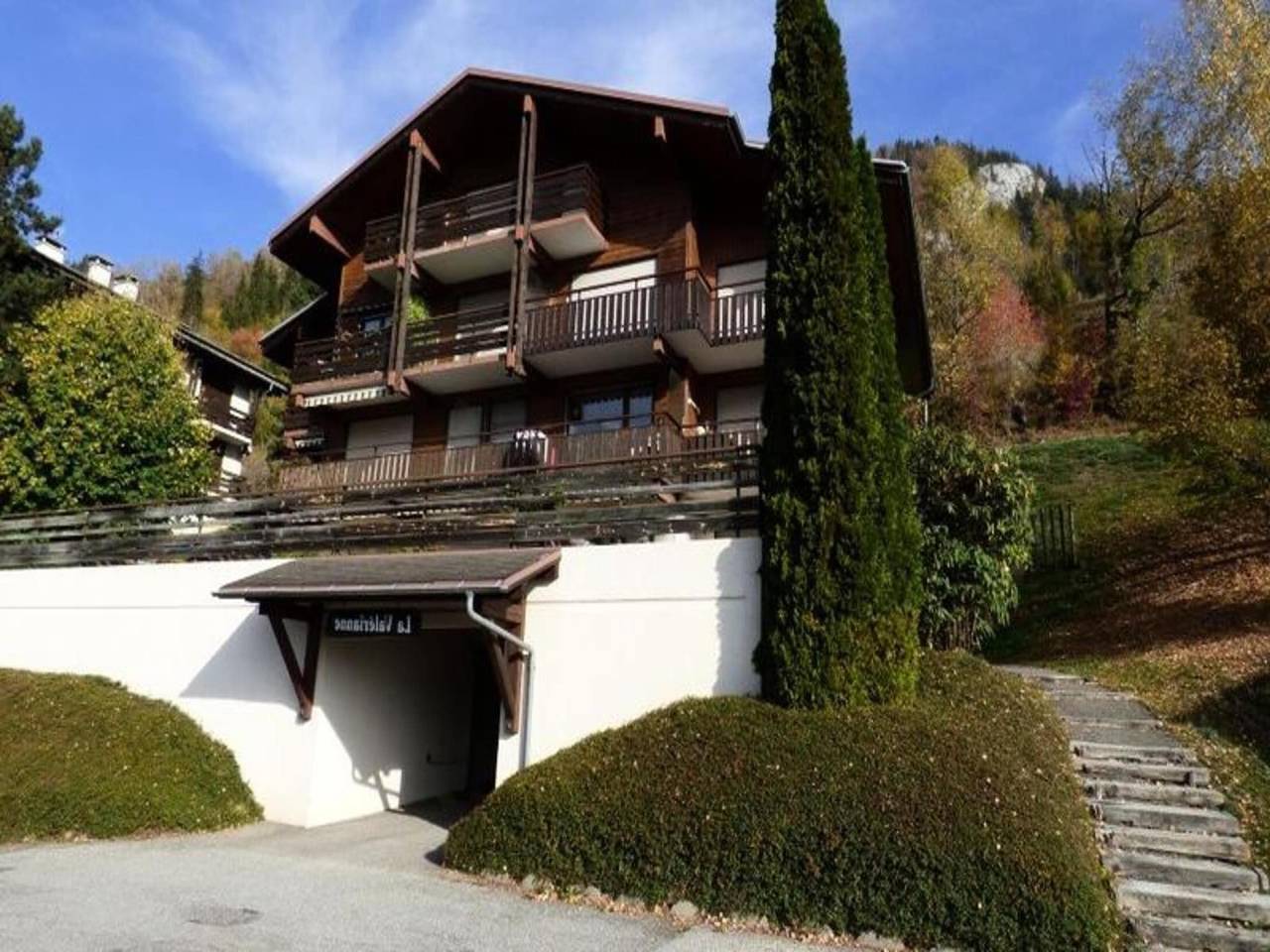 Ganze Wohnung, Studio in Grand-Bornand mit Bergblick in Le Grand-Bornand, Annecy und Umgebung