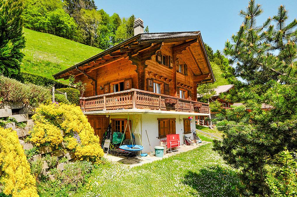 Vakantiehuis voor 6 personen met terras in Val-d'Illiez, Portes du Soleil
