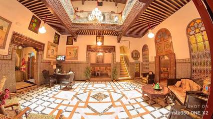 Riad pour 2 personnes, avec vue et terrasse dans Tétouan
