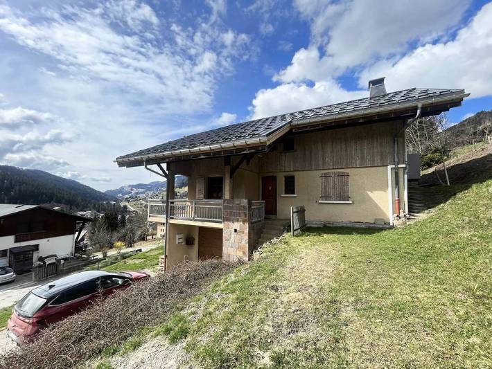 Chalet pour 8 personnes, avec balcon à Flumet