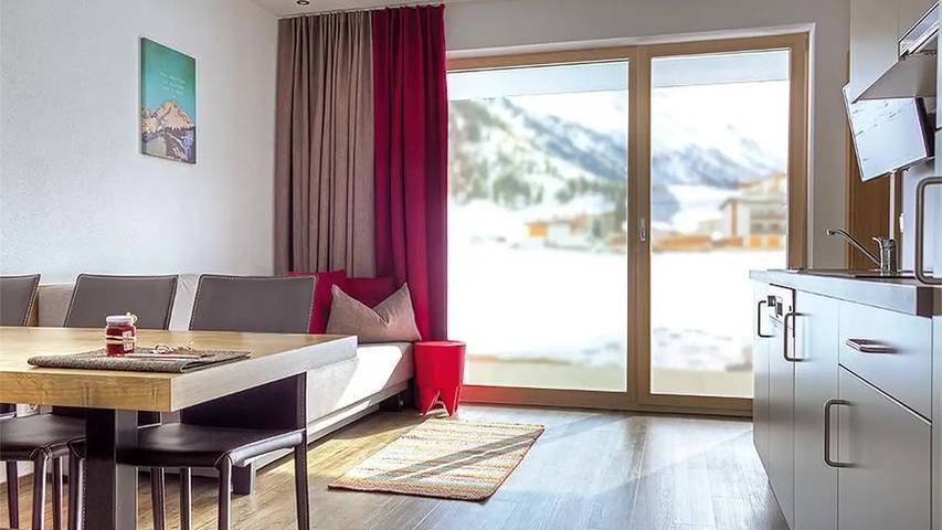 Ferienwohnung für 4 Personen, mit Balkon in Galtür - 4