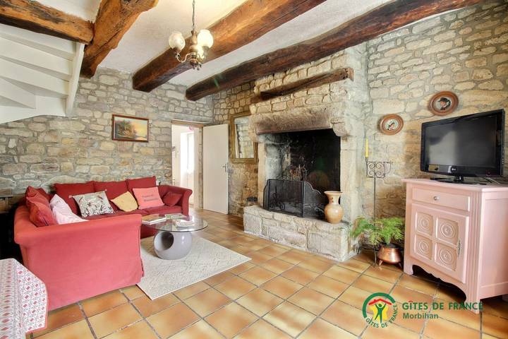 Gîte pour 5 personnes, avec jardin à Crach - 3