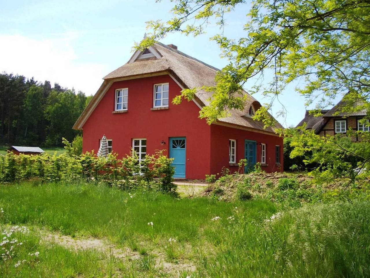 Ganze Ferienwohnung, Landschek, Ferienhaus Das Ulmenhaus in Morgenitz, Mellenthin