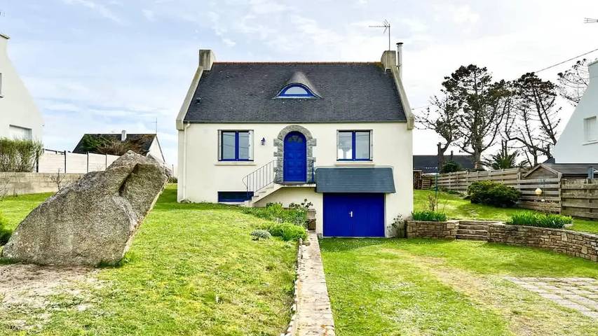 Location de vacances pour 7 personnes, avec jardin à Lampaul-Plouarzel
