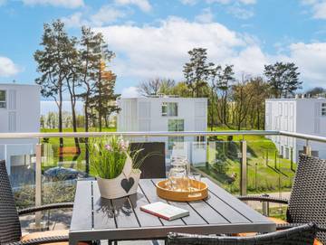 Ferienwohnung für 4 Personen, mit Balkon und Sauna in Zirchow