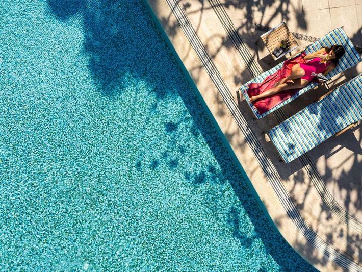 Hotel für 2 Personen, mit Garten und Sauna sowie Pool und Ausblick in Izmir
