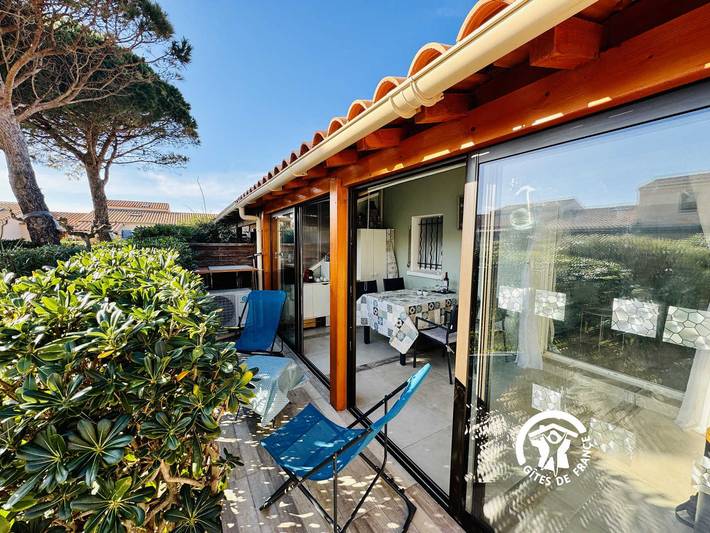 Gîte pour 4 personnes, avec Terrasse dans Port Leucate