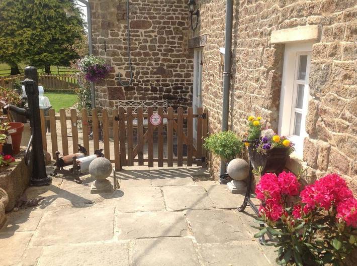 Location de vacances pour 4 personnes, avec jardin et vue à Buais