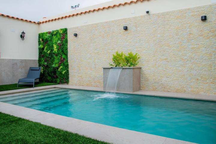 Casa de vacaciones para 6 personas, con Terraza y Piscina en Tierra de Mérida - Vegas Bajas