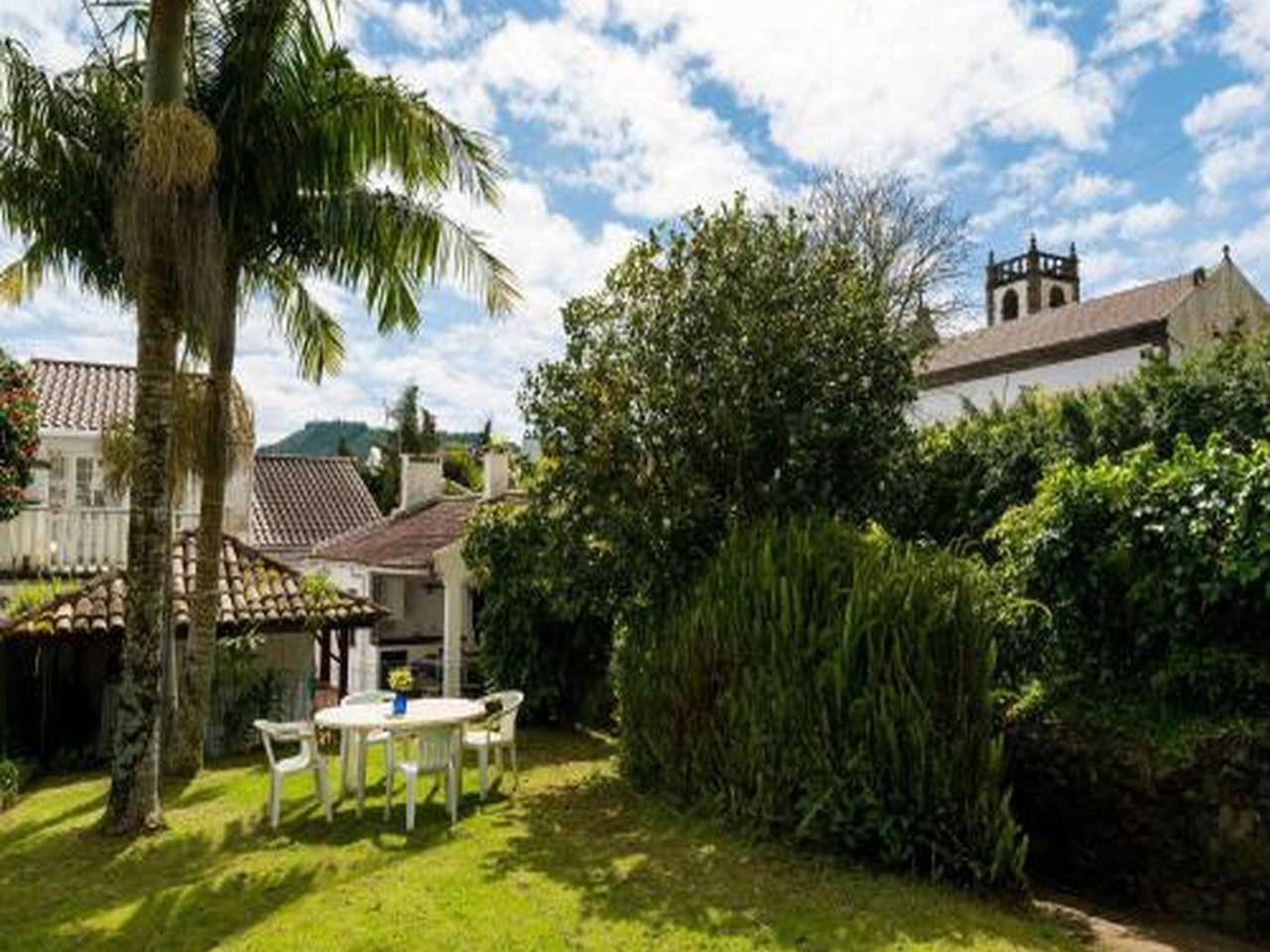 Haus der Stille in São Miguel Island, Furnas