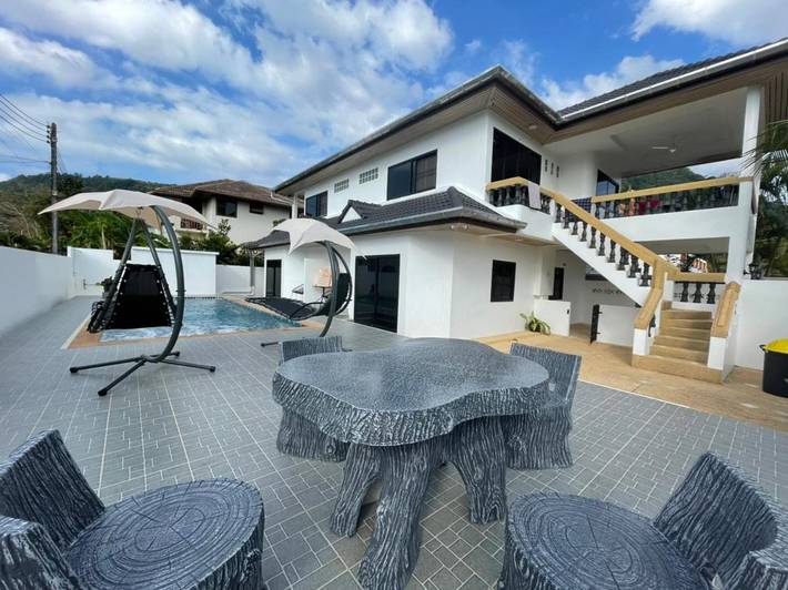 Maison de vacances pour 4 personnes, avec piscine et balcon