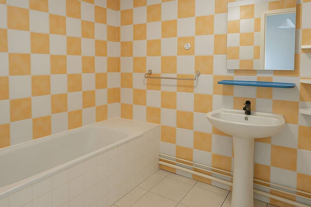 Ganze Wohnung, Helles T2 in Racou mit Pool und Parkplatz, 100m vom Strand - Argelès-sur-Mer in La Côte Vermeille, Argelès-sur-Mer