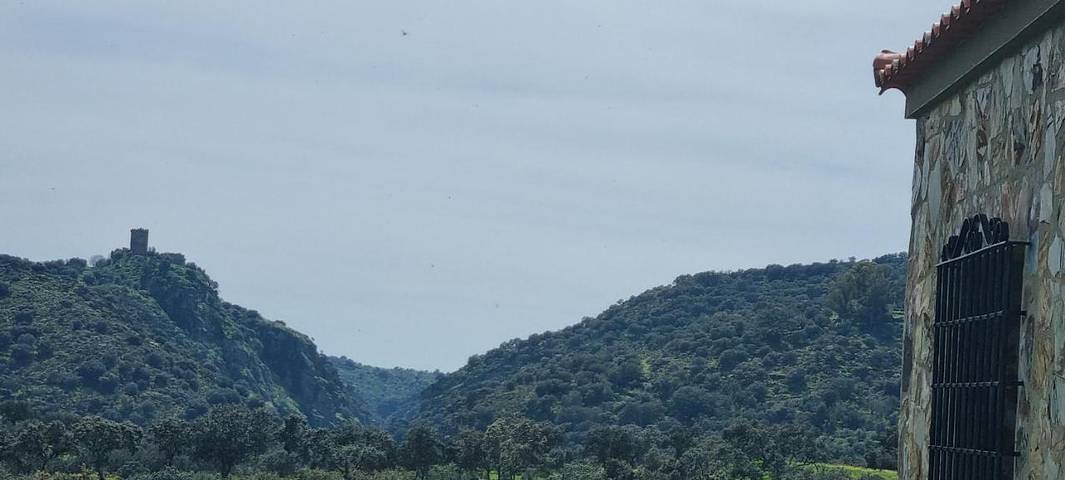 Casa de vacaciones para 24 personas, con vistas al lago y jardín además de vistas y piscina en Extremadura - 4