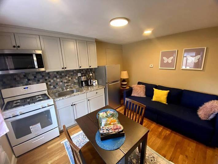Apartament wakacyjny dla 3 osób, z widok i ogród w Boston