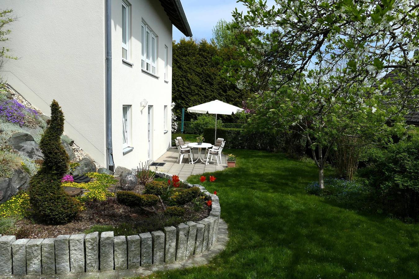 Ferienwohnung Meyer - Ferienwohnung in ruhiger Lage mit Terrasse in Schönwald (Bayern), Landkreis Wunsiedel im Fichtelgebirge