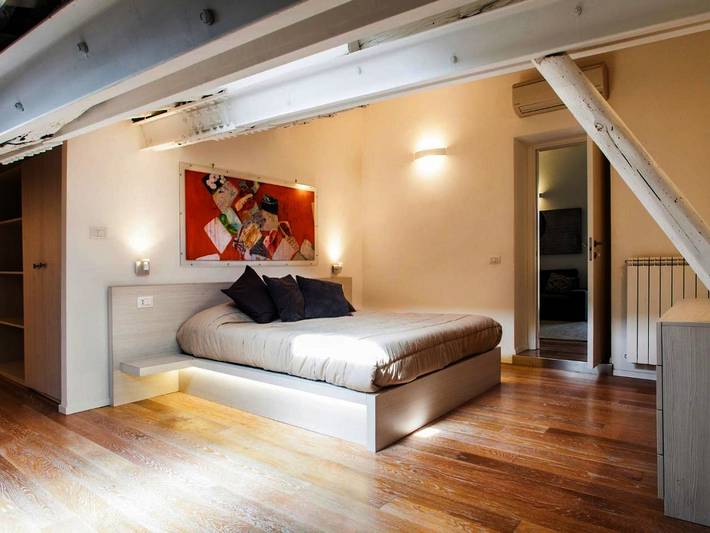 Loft per 12 persone, con panorama e balcone in Scalinata di Trinità dei Monti
