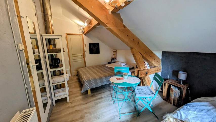 Gîte pour 4 personnes, avec terrasse et jardin, animaux acceptés dans Jonzier-Épagny
