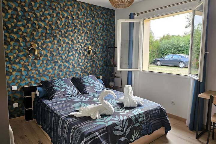 Chambre d’hôte pour 2 personnes à Guécélard