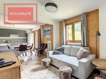 Gîte pour 6 personnes, avec balcon à Saint-Jean-d'Aulps