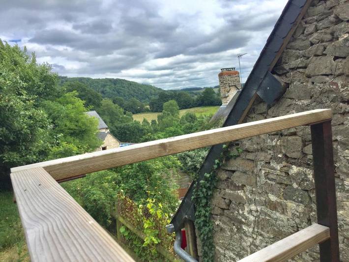 Maison de campagne pour 6 personnes, avec Balcon et Terrasse ainsi que Jardin et Vue à Saint-Rémy - 4