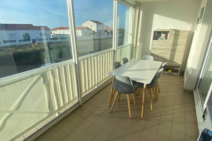 Gîte pour 7 personnes, avec balcon dans Plage du Phare (La Tranche-sur-Mer)