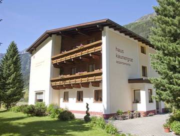 Ferienwohnung für 4 Personen, mit Balkon und Garten, kinderfreundlich in Kaunertal