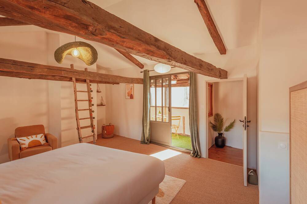 Maison typique figeacoise avec soleiho, centre historique in Figeac, Lot