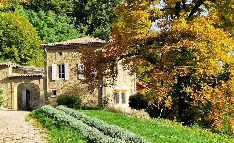Maison de vacances pour 12 personnes, avec terrasse ainsi que vue et jardin