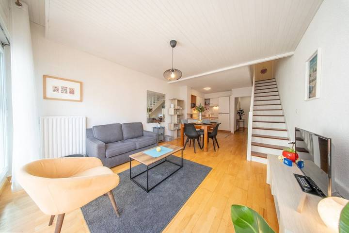 Appartement entier, Vue mer et garage privé • Port de Kernével in Larmor-Plage, Côte des Mégalithes