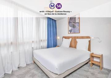 Hôtel pour 2 personnes, avec terrasse, animaux acceptés à Villejuif
