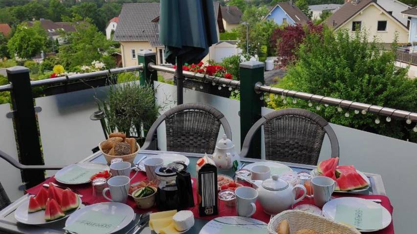 Ferienwohnung für 6 Personen, mit Garten in Ilmenau