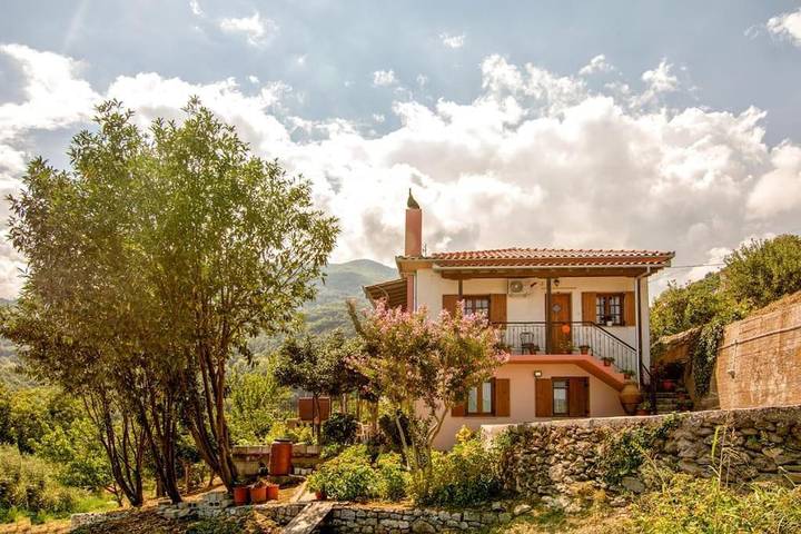 Appartement de vacances pour 4 personnes, avec vue et jardin