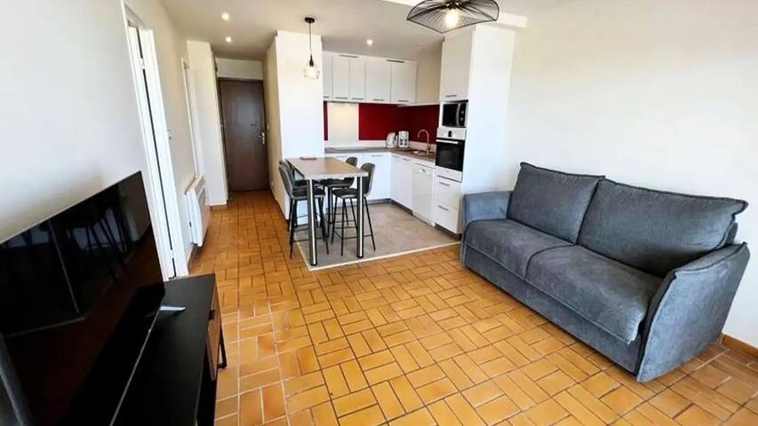 Gîte pour 5 personnes, avec Balcon dans Plage Du Porigo