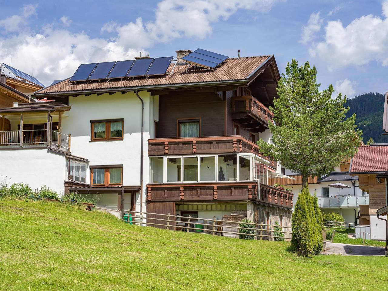 Geheel vakantieappartement, Appartement 3 - 2 Schlafräume, Dusche/Wc in Gerlos, Bezirk Schwaz