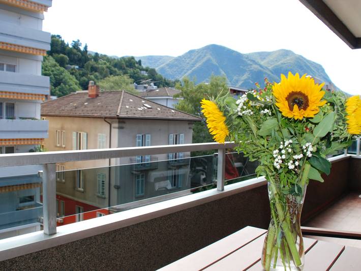 Ferienwohnung für 2 Personen, mit Balkon und Ausblick in Lugano - 3
