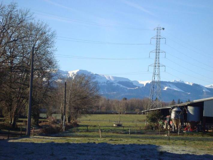 Location de vacances pour 2 personnes, avec jardin et vue à Uglas