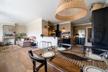 Gîte pour 4 personnes, avec balcon, adapté aux familles dans Plage d'Albigny