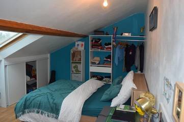 Cottage pour 2 personnes, avec jardin ainsi que terrasse et vue à La Suze-sur-Sarthe