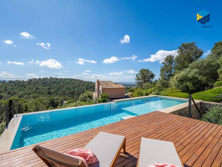 Finca für 6 Personen, mit Balkon und Terrasse sowie Pool in Esporles